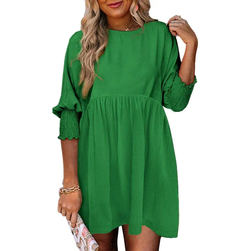 KYLIE™ – Casual Flowy Tunic Mini Dress