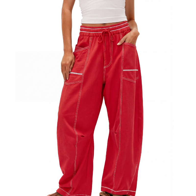 RYZA™ – Baggy Wide Leg Joggers with Cozy Fleece Lining