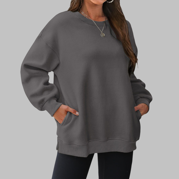 MEDGI™ - Casual Oversized Crewneck Long Sleeve Sweater