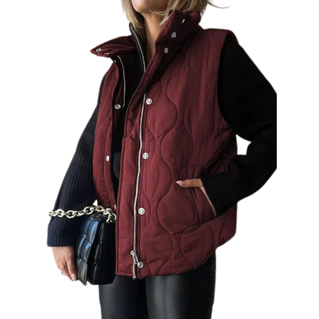 REESE™ - Oversized Lightweight Quilted Puffer Vest