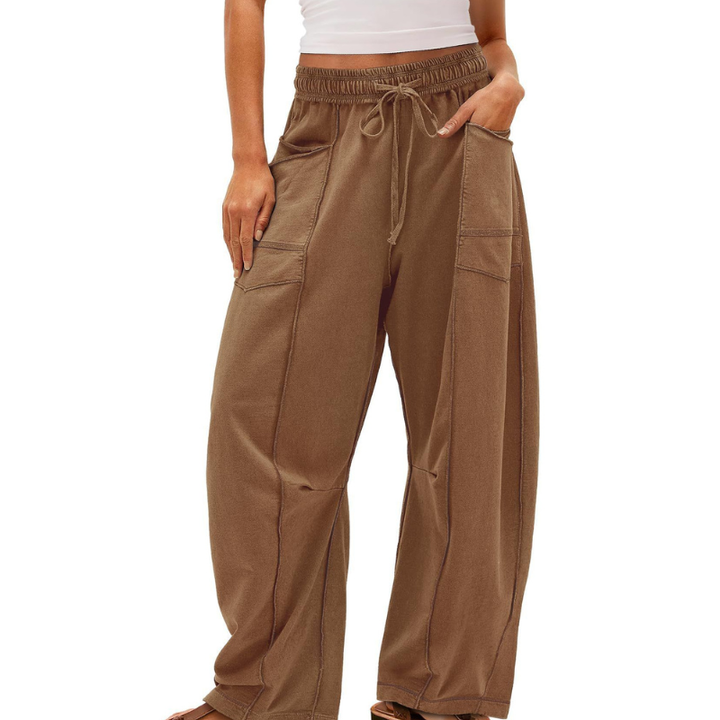 RYZA™ – Baggy Wide Leg Joggers with Cozy Fleece Lining