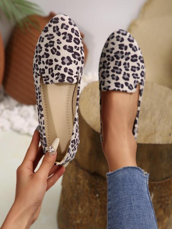 MIA™ - Women Solid Color Pointed Toe Slip On Flat Shoes