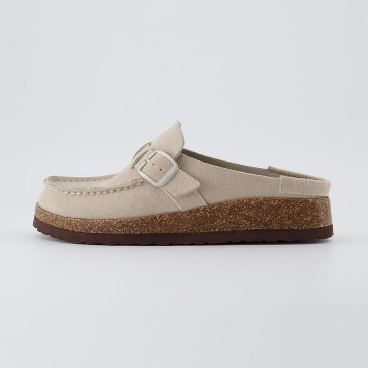 HOLLAND™ - Women Suede Cork Footbed Comfort Clogs