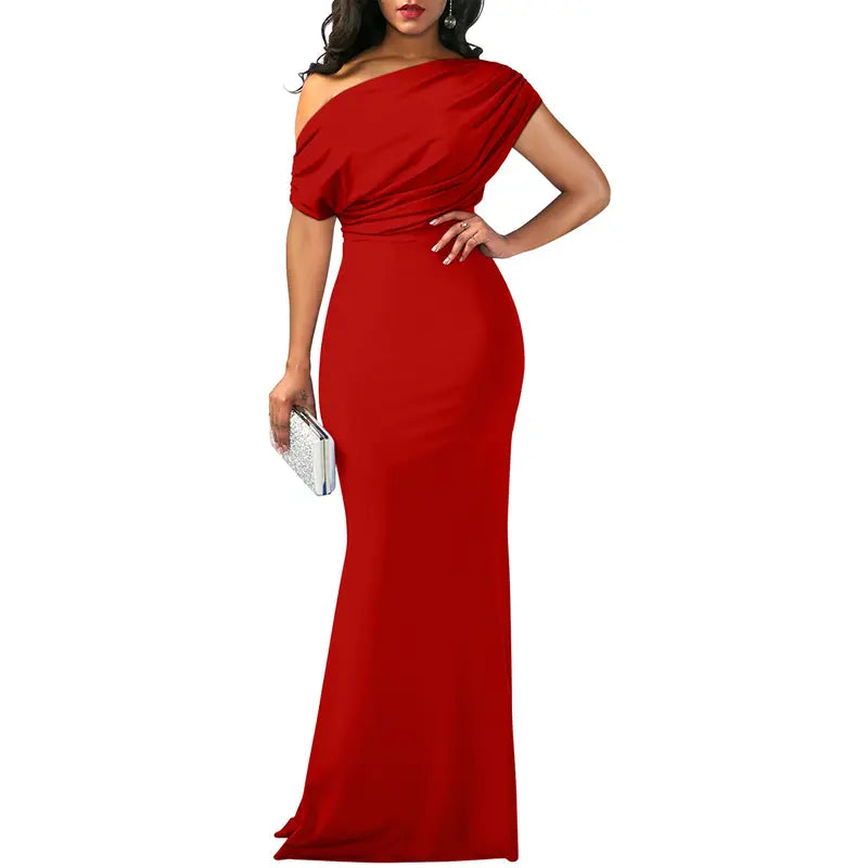 ROSELYN™ – Elegant Off-Shoulder Bodycon Evening Gown