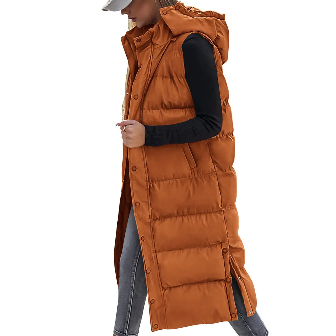 YVONNE™ – Cozy Hooded Puffer Vest