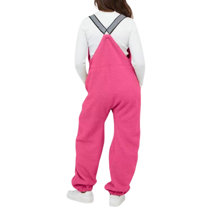 THERESE™ – Cozy Sherpa Fleece Jumpsuit