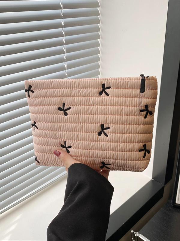 LUCY™ - Large Capacity Quilted Clutch Travel Storage Bag with Zipper