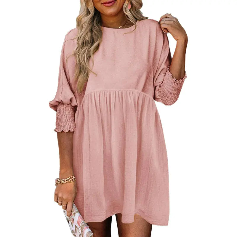 KYLIE™ – Casual Flowy Tunic Mini Dress