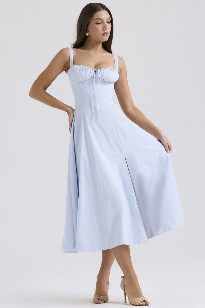ELENA™ – Chic Corset Milkmaid Dress