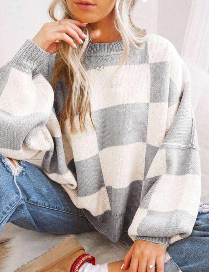 PILDA™ - Casual Long Sleeve Loose-Fit Sweater