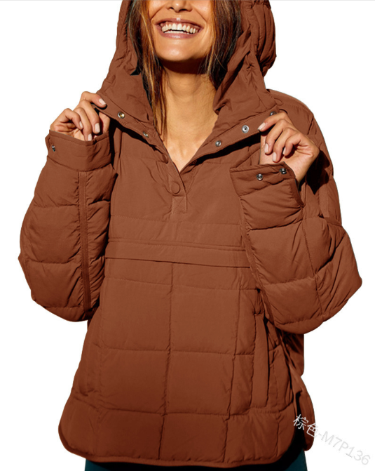 FARRELL™ – Oversized Hooded Pullover Hooded Jacket