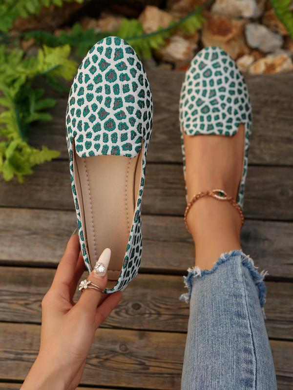 MIA™ - Women Solid Color Pointed Toe Slip On Flat Shoes