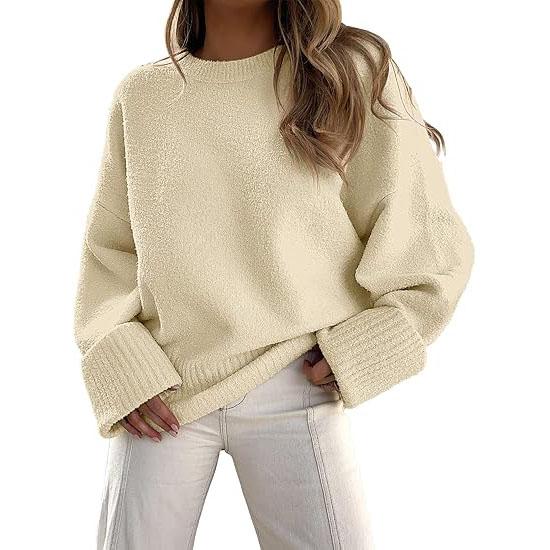 STELLA™ - Long Sleeve Crewneck Pullover Sweater for Everyday Warmth