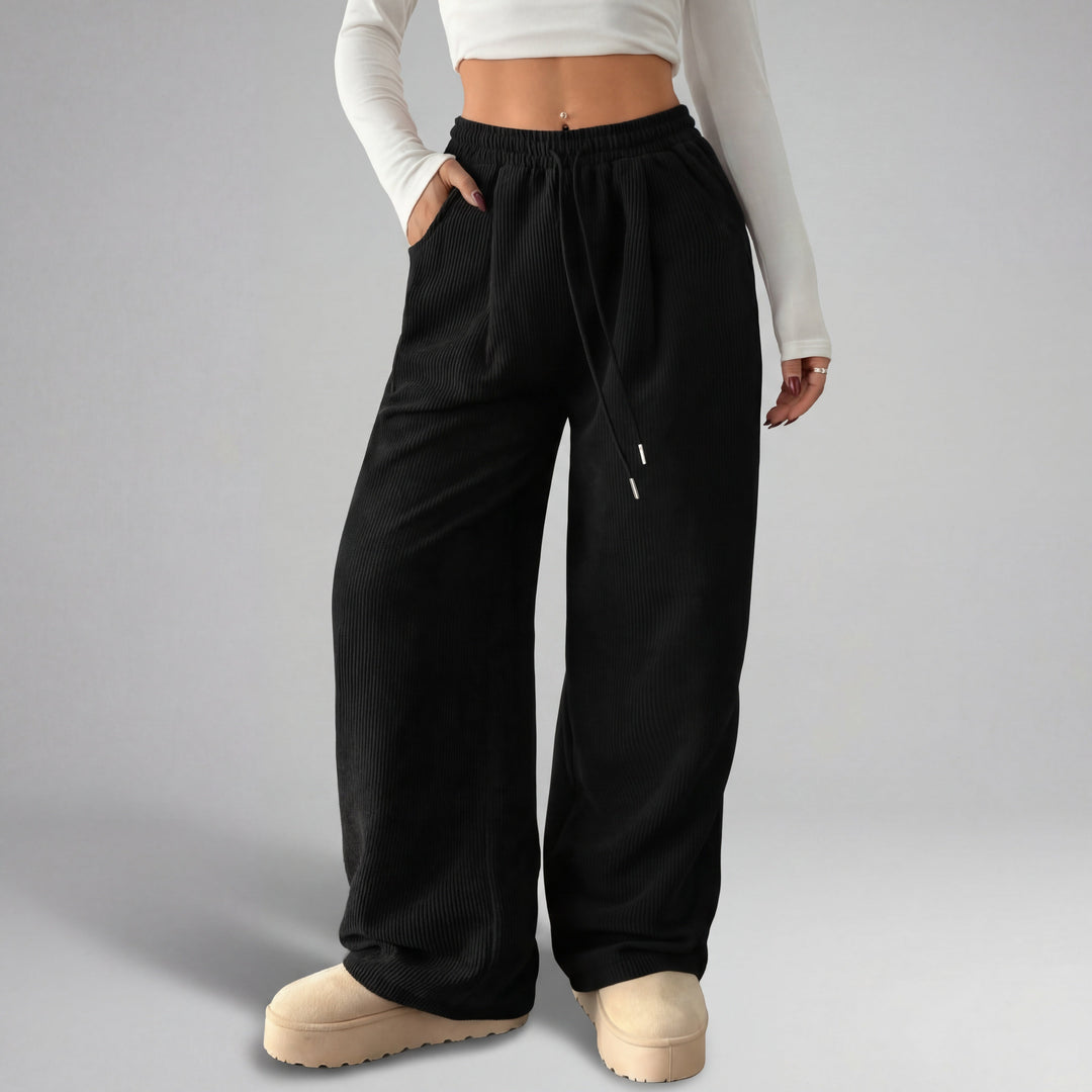 JENNIFER™ - Cozy Vintage Drawstring Bottoms